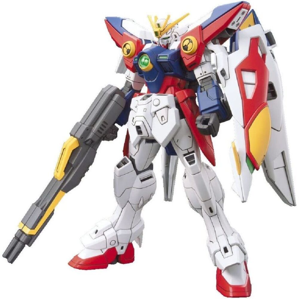 Bandai Hobby - 1/144 HGAC - Wing Gundam Zero Model Kit  COLLECTIBLES